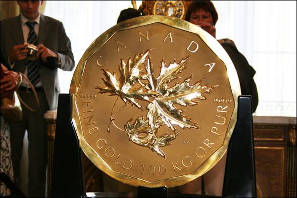 Из берлинского музея украли золотую монету номиналом в $1 млн